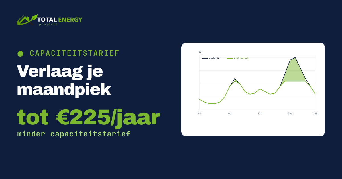 Capaciteitstarief: zo verlaag je je maandpiek en je factuur